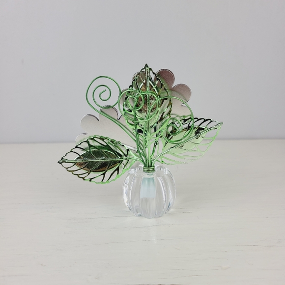 GANZ Rainbow Daisy Posy Pot 4.5" Acrylic Crystal Expressions Figurine - Picture 5 of 8